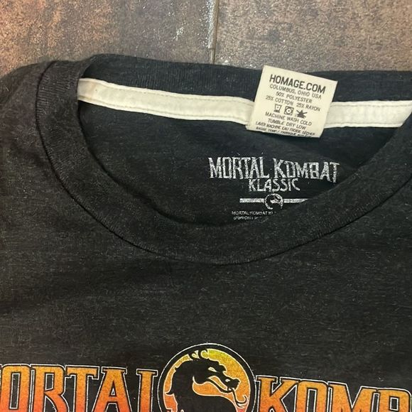 VINTAGE MORTAL KOMBAT T Shirt - Picture 2 of 8